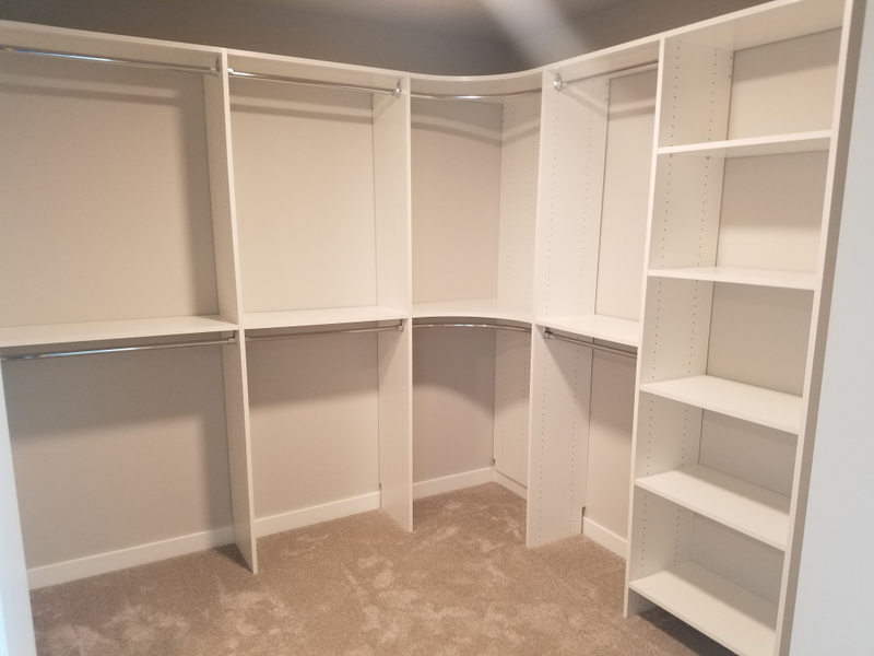 A simple, functional closet. I approve.